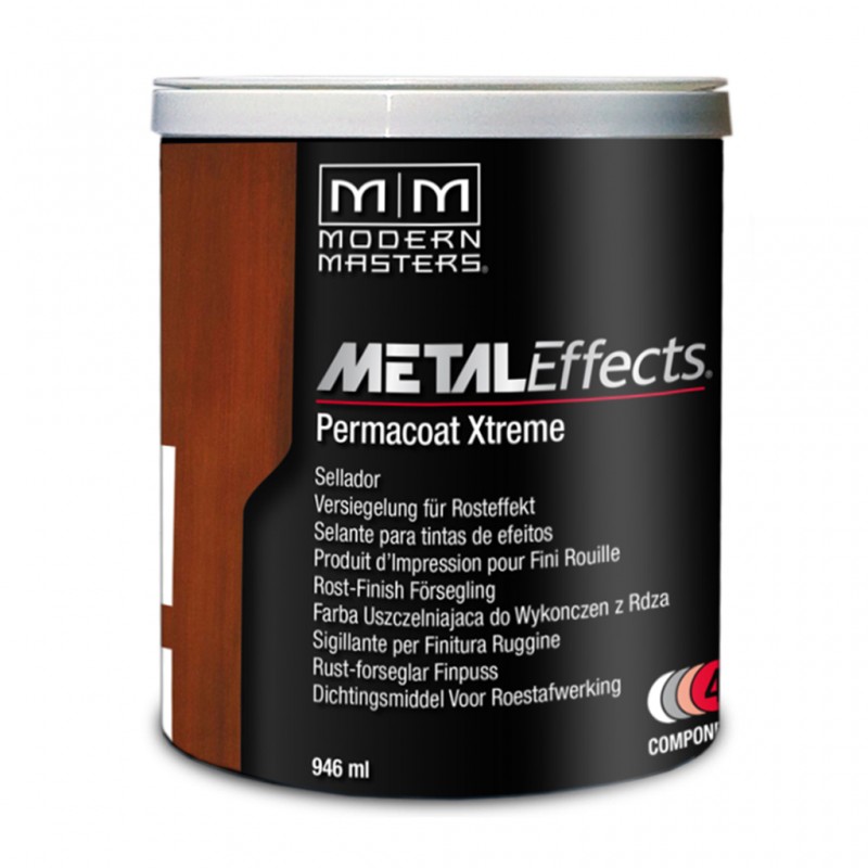 Permacoat Xtreme - Metal Effects Effetto Corten e Ruggine Modern Masters Inc.